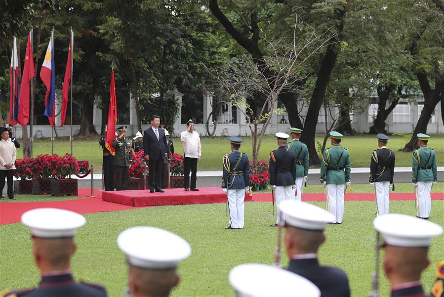 PHILIPPINES-CHINA-XI JINPING-DUTERTE-TALKS