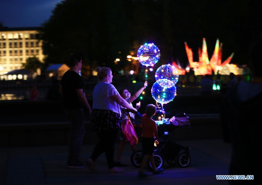 AUSTRALIA-CANBERRA-ENLIGHTEN FESTIVAL