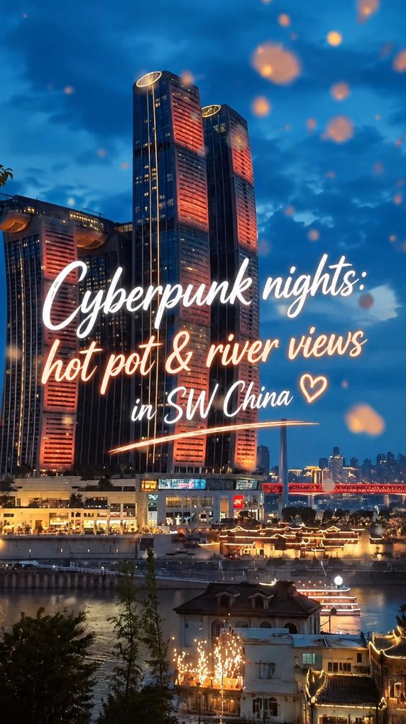 Vibrant summer night life in SW China's Chongqing