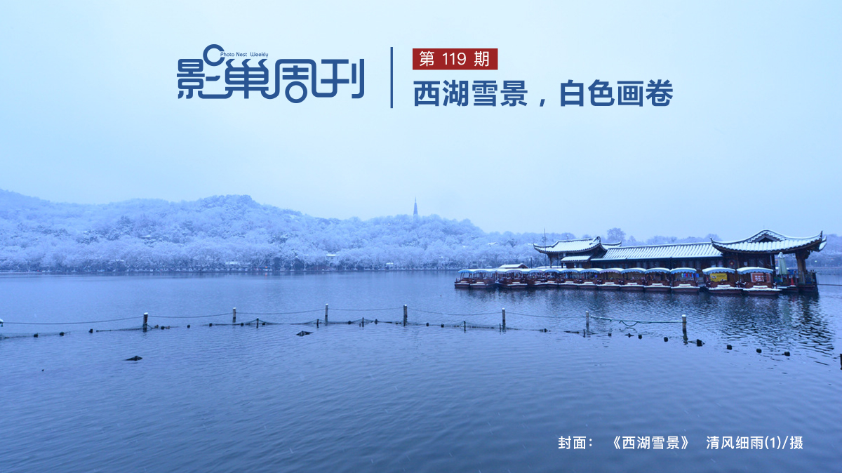 【影巢周刊】西湖雪景，白色畫卷