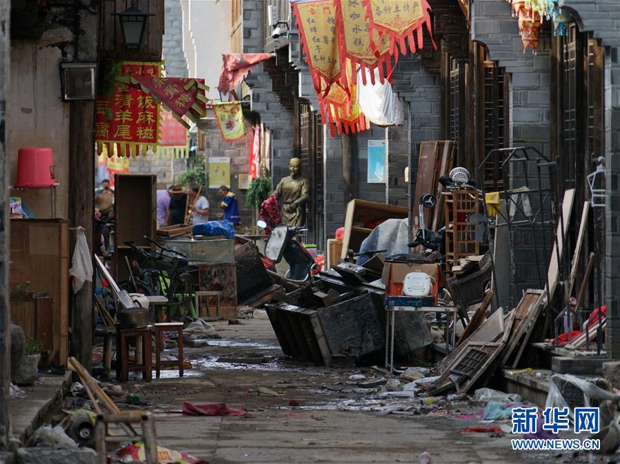 （關(guān)注&ldquo;利奇馬&rdquo;&middot;圖文互動(dòng)）（2）古城洪災(zāi) 八方馳援&mdash;&mdash;洪水災(zāi)害下的浙江臨海現(xiàn)場(chǎng)目擊