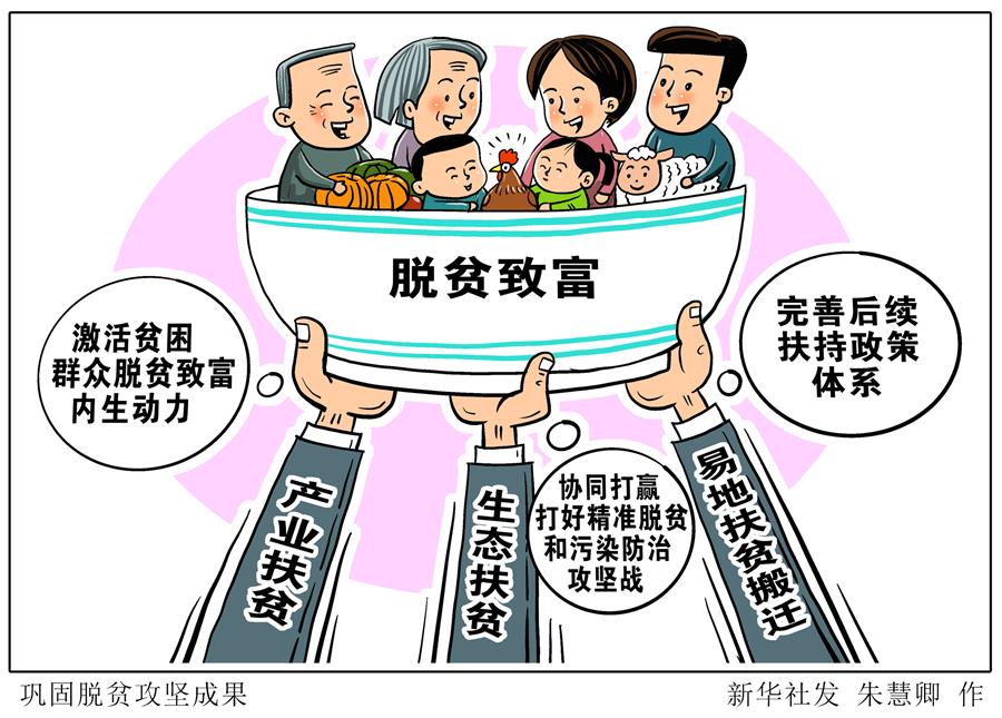（圖表&middot;漫畫）［國家扶貧日］鞏固脫貧攻堅成果